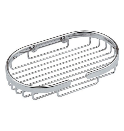 PORTASAPONE OVALE IN OTTONE LxHxP -160x34x100 mm