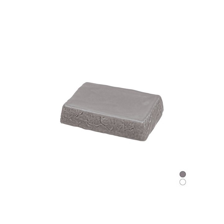 PORTA SAPONE LINEA PETRA Bianco