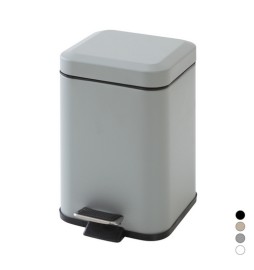 PATTUMIERA QUADRATA 3L Nera cm 16x16 - H 25