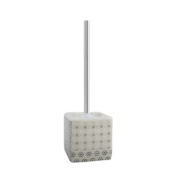 PORTA SCOPINO EVORA CON SUPPORTO IN CERAMICA Bianco - Grigio