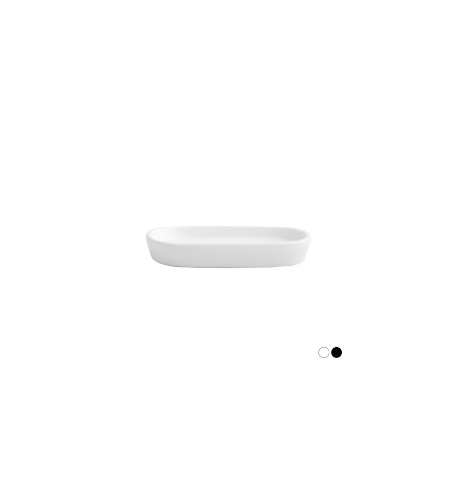 PORTA SAPONE IN CERAMICA MAONIE Bianco