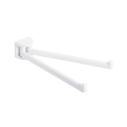 PORTA ASCIUGAMANI CON BRACCI A SNODO SERIE LINEA Bianco