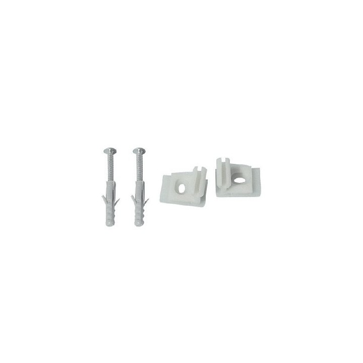 FISSAGGI IN PVC PER ACCESSORI SERIE LINEA -