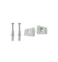 FISSAGGI IN PVC PER ACCESSORI SERIE LINEA -