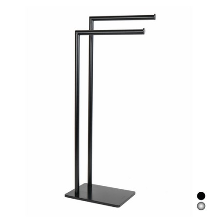 PIANTANA PORTA ASCIUGAMANI MOD. ZERO METAFORM Cromo cm 20 x h. 78 x 28