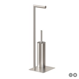 PIANTANA PORTA SCOPINO POSEIDON Cromo cm 20 x h. 64,2 x 18