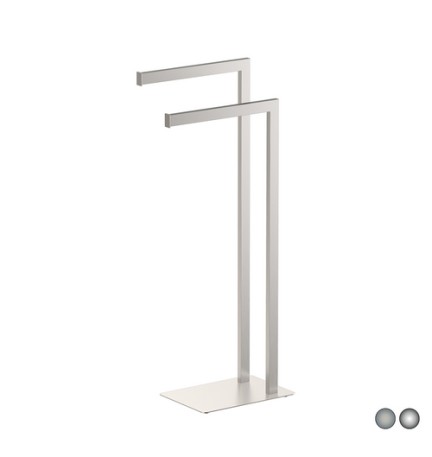 PIANTANA PORTA ASCIUGAMANI ZEUS Cromo cm 18 x h. 77 x 33,5