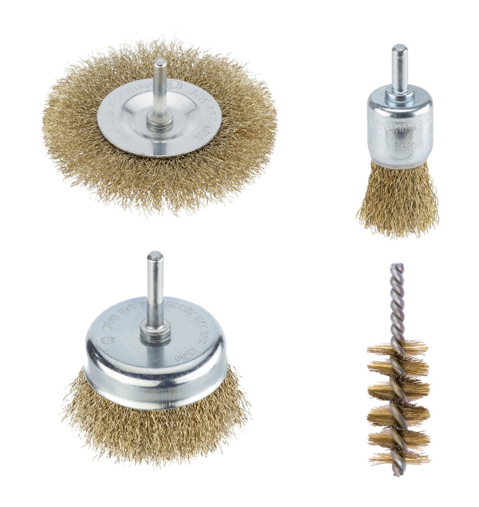 SET SPAZZOLE MISTE set 4 pezzi