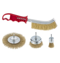 SET SPAZZOLE MISTE set 4 pezzi