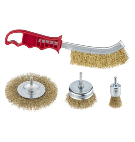 SET SPAZZOLE MISTE set 4 pezzi