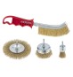 SET SPAZZOLE MISTE set 4 pezzi