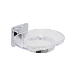 PORTA SAPONE MOD. COLD WIND Cromo cm 12 x h.5,3 x 11,3