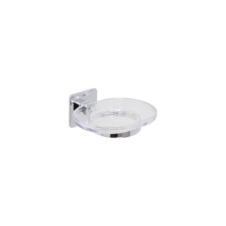 PORTA SAPONE MOD. COLD WIND Cromo cm 12 x h.5,3 x 11,3