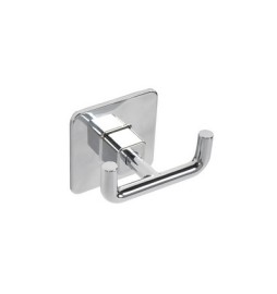 APPENDIABITO DOPPIO MOD. COLD WIND Cromo cm 6,5 x h.5,3 x 4