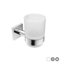 PORTA SPAZZOLINI MOD. HOTEL MAISON Bianco cm 7 x h.10 x 11,5