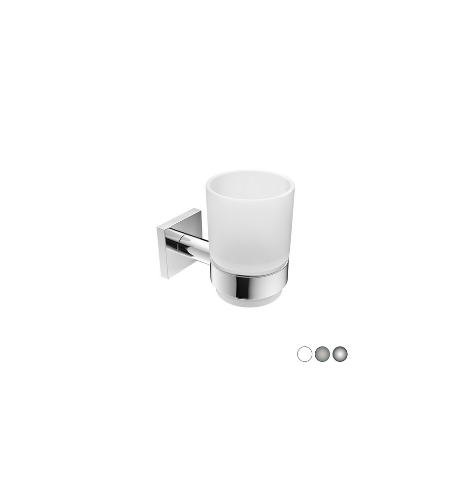 PORTA SPAZZOLINI MOD. HOTEL MAISON Spazzolato cm 7 x h.10 x 11,5