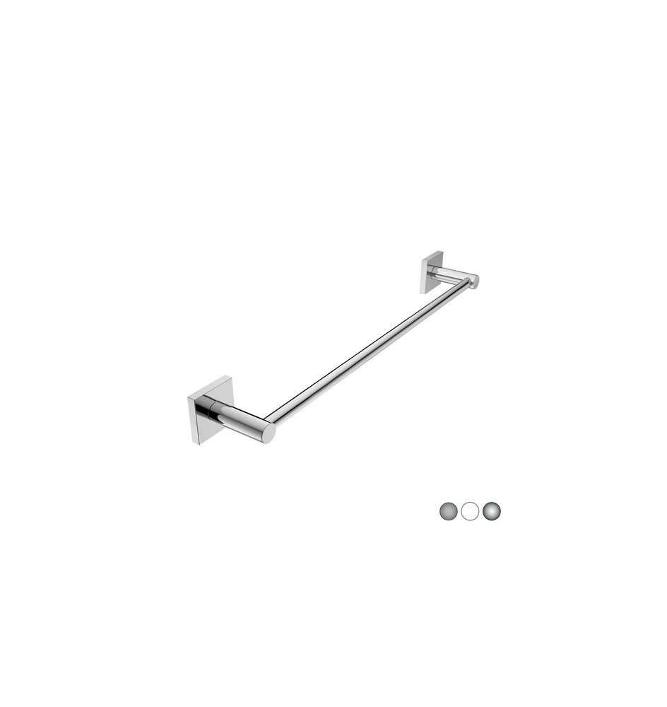 PORTA ASCIUGAMANI MOD. HOTEL MAISON Bianco cm 30 x h.5 x 7,4