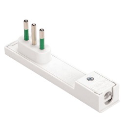 SPINA VOLANTE PIATTA 'CLOCK' 2P+T 10A