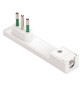 SPINA VOLANTE PIATTA 'CLOCK' 2P+T 10A