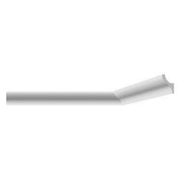 CORNICE DECORATIVA PER SOFFITTO SERIE 'LUXSTYL' mod. 'L4530' - mm 30 x 45