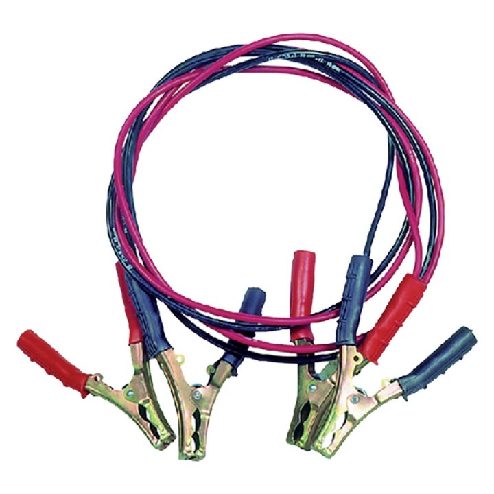 CAVI PER BATTERIA DI SOCCORSO mmq. 25 x 350 amp. cavo mt. 3,5
