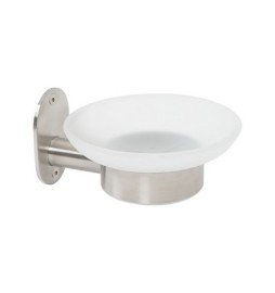 PORTA SAPONE MOD. BLIZZ SPAZZOLATO Spazzolato cm 11xh.6,5x12,5