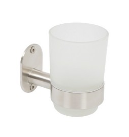 PORTA SPAZZOLINI MOD. BLIZZ SPAZZOLATO Spazzolato cm 6,8xh.9,6x10,5