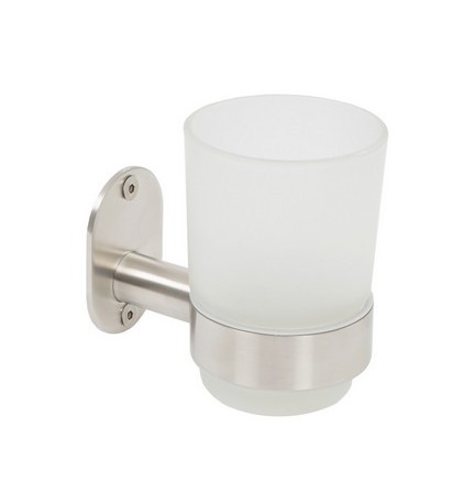 PORTA SPAZZOLINI MOD. BLIZZ SPAZZOLATO Spazzolato cm 6,8xh.9,6x10,5