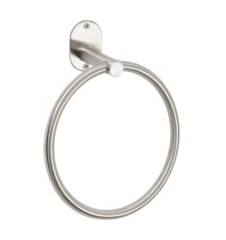 PORTA ASCIUGAMANI AD ANELLO MOD. BLIZZ SPAZZOLATO Spazzolato 19xh.22,6x7,7