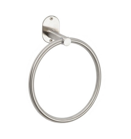 PORTA ASCIUGAMANI AD ANELLO MOD. BLIZZ SPAZZOLATO Spazzolato 19xh.22,6x7,7