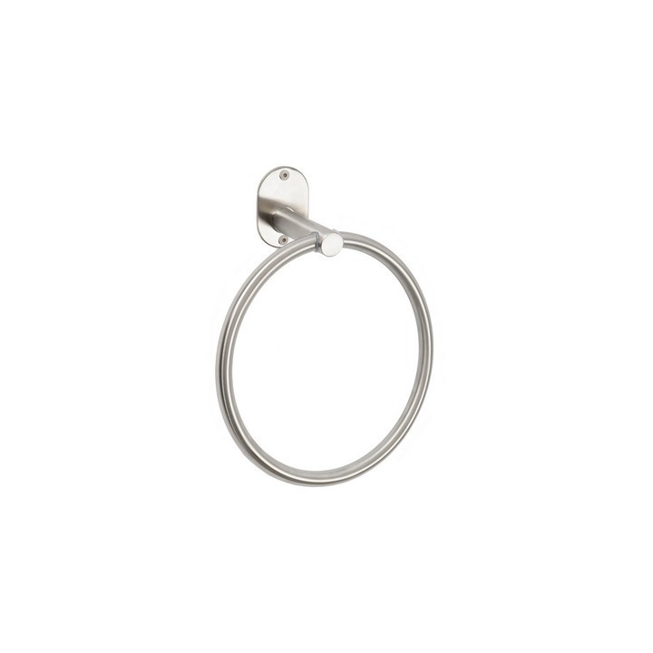 PORTA ASCIUGAMANI AD ANELLO MOD. BLIZZ SPAZZOLATO Spazzolato 19xh.22,6x7,7