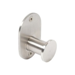 APPENDIABITO SINGOLO MOD. BLIZZ SPAZZOLATO Spazzolato cm 4,5xh.6,5x3,4