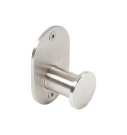 APPENDIABITO SINGOLO MOD. BLIZZ SPAZZOLATO Spazzolato cm 4,5xh.6,5x3,4