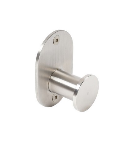 APPENDIABITO SINGOLO MOD. BLIZZ SPAZZOLATO Spazzolato cm 4,5xh.6,5x3,4