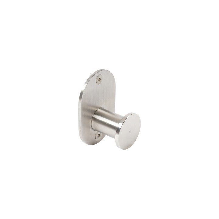 APPENDIABITO SINGOLO MOD. BLIZZ SPAZZOLATO Spazzolato cm 4,5xh.6,5x3,4