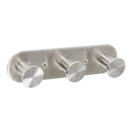 APPENDIABITO TRIPLO MOD. BLIZZ SPAZZOLATO Spazzolato cm 17,5xh.4,5x3,4
