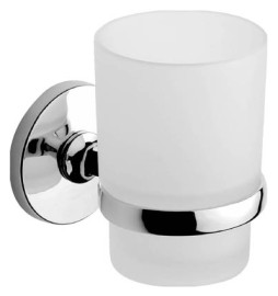 PORTA SPAZZOLINI MODELLO ONE CROMO 7xh.9.5x11