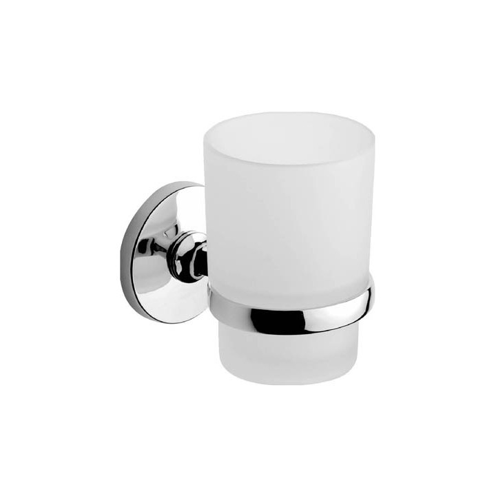 PORTA SPAZZOLINI MODELLO ONE CROMO 7xh.9.5x11