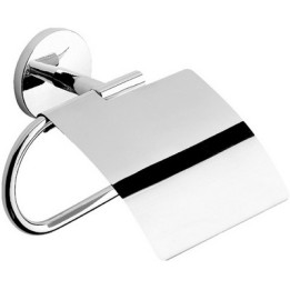 PORTA ROTOLO CARTA CHIUSO MOD. ONE CROMO 16.5xh.15x6