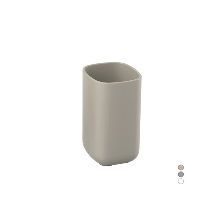 PORTA SPAZZOLINI POD Nero cm 7 x h.11,5 x 7