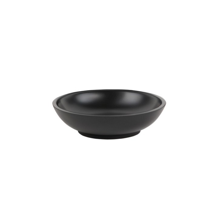 PORTA SAPONE AFRA Nero Opaco D. 13 x h. 3,2 cm