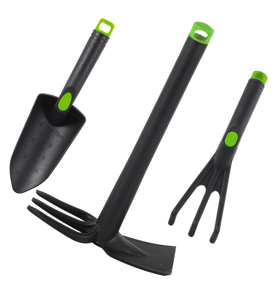 ATTREZZI GIARDINO IN SET set 3 pezzi