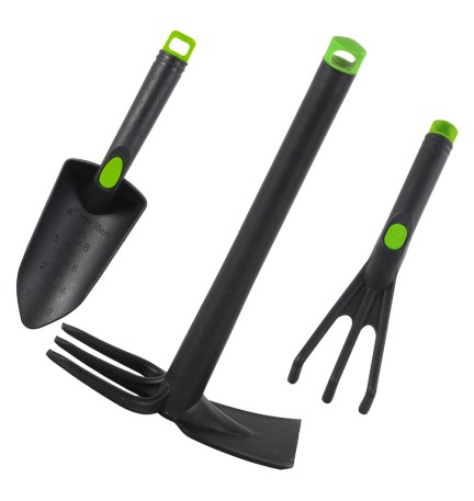 ATTREZZI GIARDINO IN SET set 3 pezzi