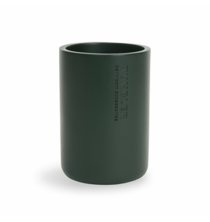 PORTA SPAZZOLINI ANNIKA Verde Forest - D. 7,7 x 11 cm