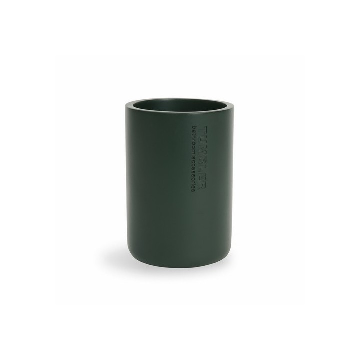PORTA SPAZZOLINI ANNIKA Verde Forest - D. 7,7 x 11 cm