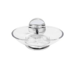 PORTA SAPONE MOD. BIRD Cromo cm 12,5 x h.6,2 x 11,0