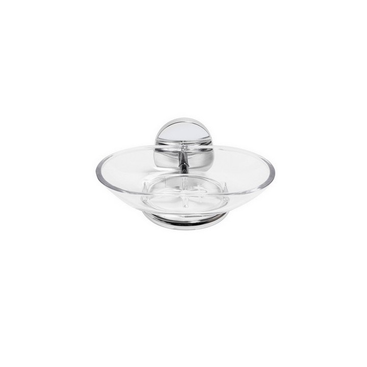 PORTA SAPONE MOD. BIRD Cromo cm 12,5 x h.6,2 x 11,0
