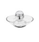 PORTA SAPONE MOD. BIRD Cromo cm 12,5 x h.6,2 x 11,0