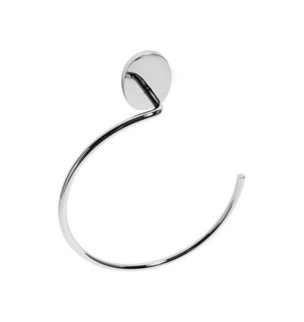 PORTA ASCIUGAMANI AD ANELLO MOD. BIRD Cromo cm 20 x h.23,7 x 5,5