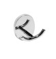 APPENDIABITO DOPPIO MOD. BIRD Cromo cm 6,2 x h.6,2 x 4,5